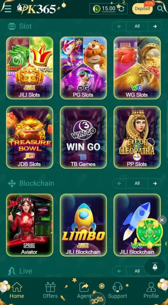 PK365 Game